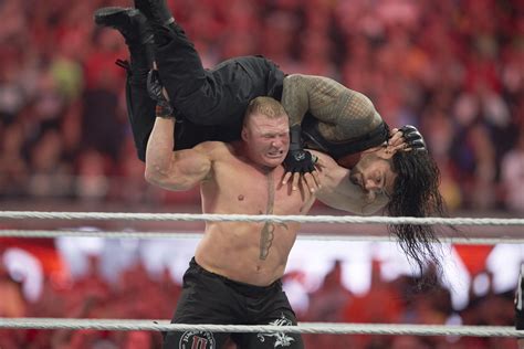 roman reigns vs brock lesnar matches ranked